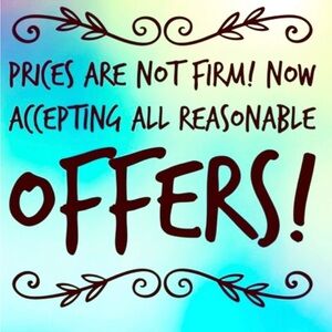 Please feel free to drop an offer! 🤗🌺